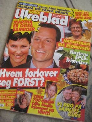 2000,nr 038, NORSK UKEBLAD. MARTHA OG HAAKON