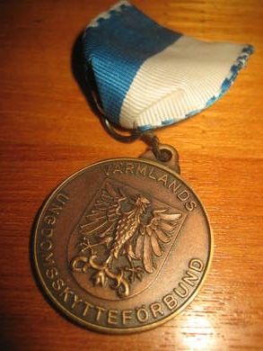 Medalje fra 90 tallet, dette er medalje nr 3