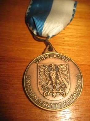 Medalje fra 90 tallet, dette er medalje nr 4