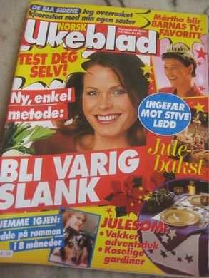 2000,nr 046, NORSK UKEBLAD. MARTHA