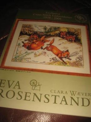 Exclusive Cross Stitch Embroideries 1958-2008. EVA ROSENSTAND