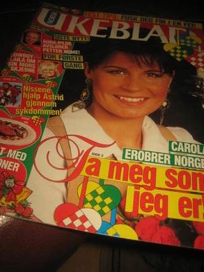 1993,nr 049, NORSK UKEBLAD, CAROLA