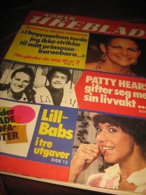 1979,nr 003, NORSK UKEBLAD, SILVIA- LILL BABS- PATTY HEARST