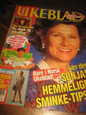 1992,nr 045, NORSK UKEBLAD. SONJA