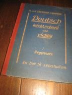 DANNHEIM: Deutsch  leicht, schnell und richtig. Deutsche Ferlag Trondheim, 1941.