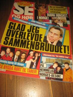 1993,nr 005, SE OG HØR. DIANA - JAHN TEIGEN