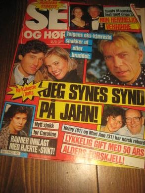 1991,nr 050, SE OG HØR. JAHN TEIGEN