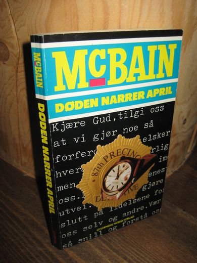 Mc Bain: DØDEN NARRER APRIL. 1989.