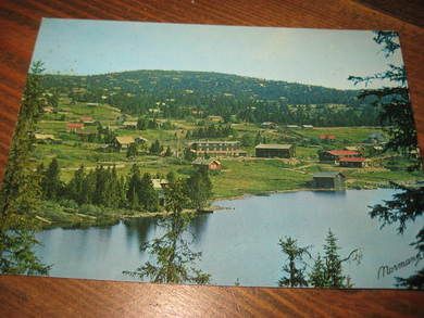 Fjellheimen Fjellstue. Sjusjøen pr Lillehammer. Normann F-1-135. Ubrukt, 60 tallet.