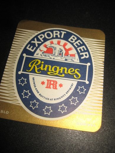 RINGNES EXPORT BEER, 50 tallet.