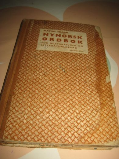 SKARD: NYNORSK ORDBOK. 1939.