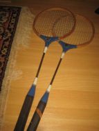 Eldre BLUE RIBBON tennisracket, 60-70 tallet, noe for deg?