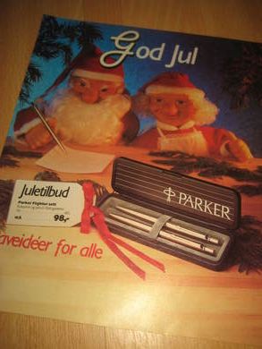 GOD JUL FRA PARKER, 1987.