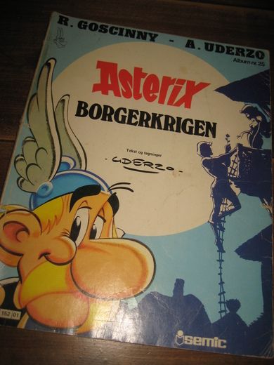 1980,NR 025, ASTERIX. BORGERKRIGEN. 