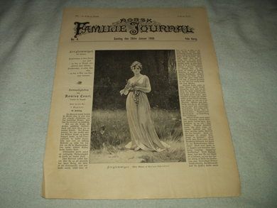 1900,nr 004, NORSK FAMILIE JOURNAL.