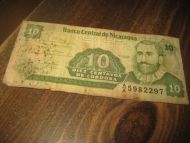 10 DIEZ CENTAVOS. Banco Central de Nicaragua.