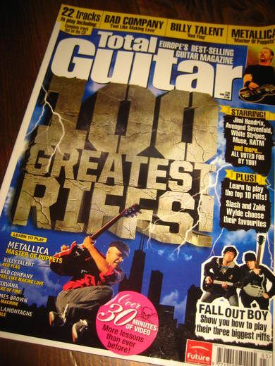 TOTAL GUITAR, 2007, MARCH,  ISSUE 160