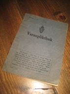 Gammel vernepliktbok, 1931. 