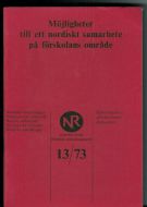 1973,nr 013, Nordisk utredningsserie.