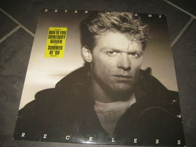 BRYAN ADAMS: RUN TO YOU, SOMBODY HEAVEN, SUMMER OF 69'. 395-013-4. 1984.