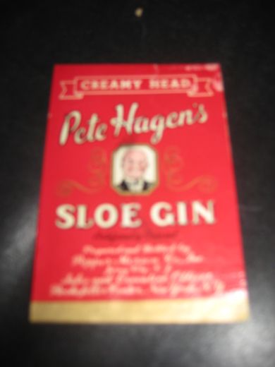 SLOE GIN.