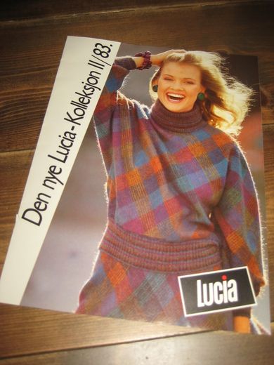 Brosjyre: Den nye Lucia Kolleksjonen II/ 83.