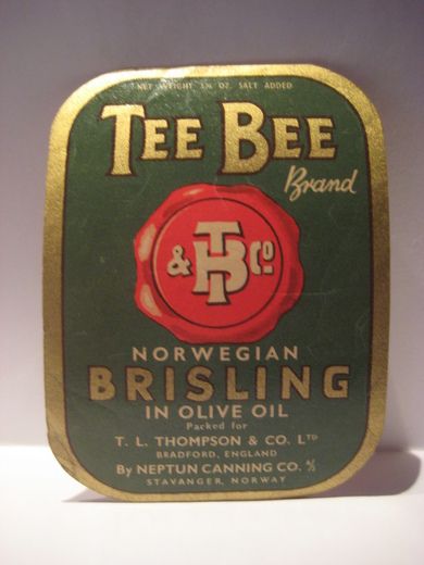 THE BEE, fra NEPTUN CANNING, STAVANGER.