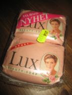 Ubrukt, uåpna dobbel LUX BEAUTY SOAP, fra Lilleborg, 70-80 tallet.