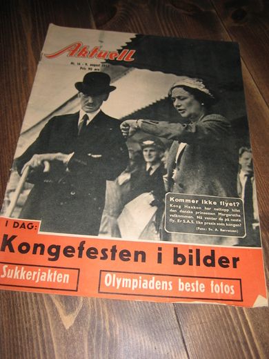 1952,nr 016, Aktuell. Kongefesten.