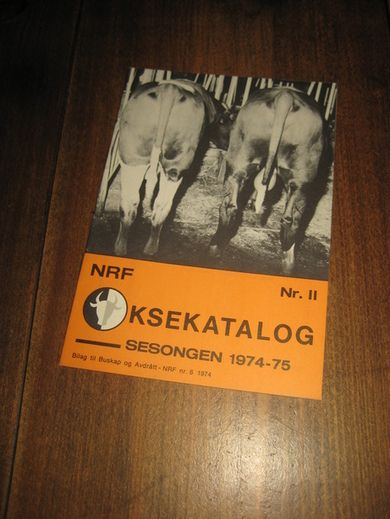 OKSEKATALOG NR 11, 1974-75. 