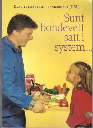 1996, Sunt bondevett satt i system. Brosjyre fra Landbrukets Felleskontor