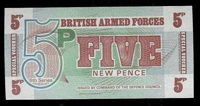 FIVE NEW PENCE