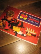 WOODEN TOYS, FINLAND, 1975.