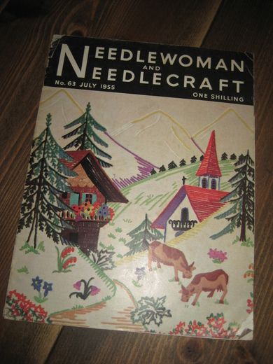 1955,nr 063, NEEDLEWOMAN AND NEEDLECRAFT.