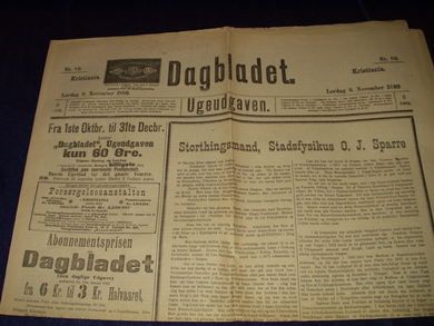 1889,nr 089, Dagbladet Ugeutgaven