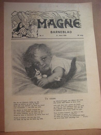 1920,nr 006,                     MAGNE BARNEBLAD.