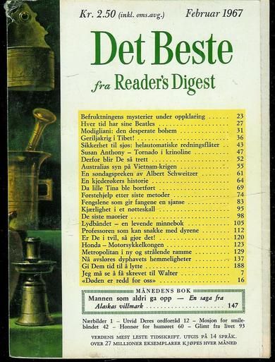 1967,nr 002, Det Beste fra Reader's Digest.