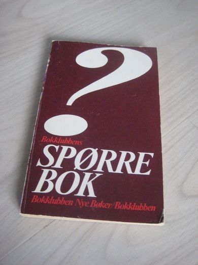 Bokklubbens SPØRREBOK. 