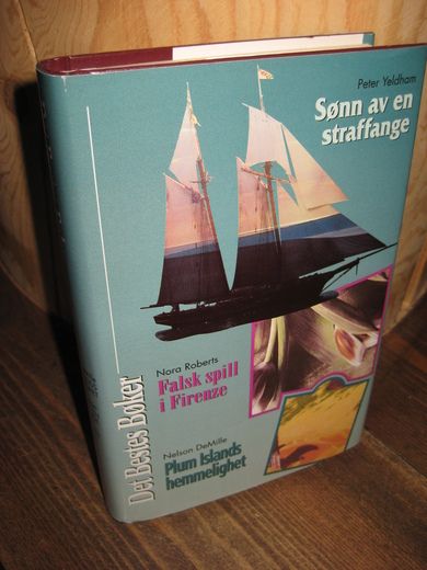 1999, bok nr 181, SØNN AV EN STRAFFANGE, FALSK SPILL I FIRENZE, PLUM ISLANDS HEMMELIGHET.