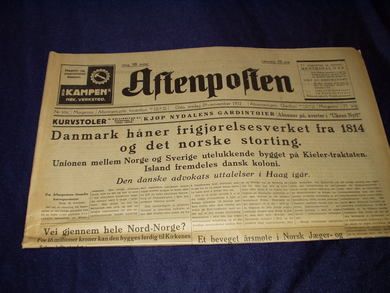 1932,nr 606, Aftenposten