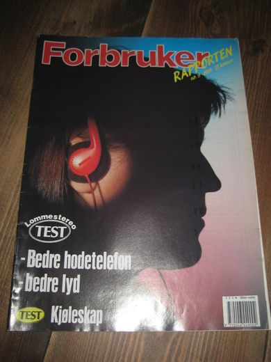 1991,nr 009, Forbruker RAPPORTEN.