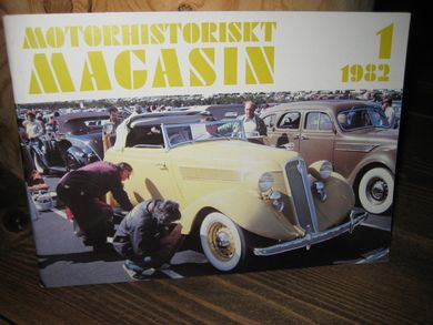 1982,nr 001, MOTORHISTORISKT MAGASIN.