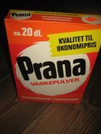 Uåpna eske med innhold, Pana VASKEPULVER. Fra COLGATE PALMOLIVE.