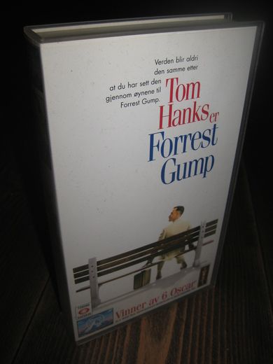 Forrest Gump med Tom Hanks.1994, 11 år, 136 min.