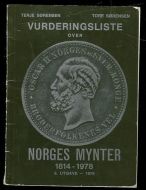 1978, SØRENSEN:             NORGES MYNTER. VURDERINGSLISTE.