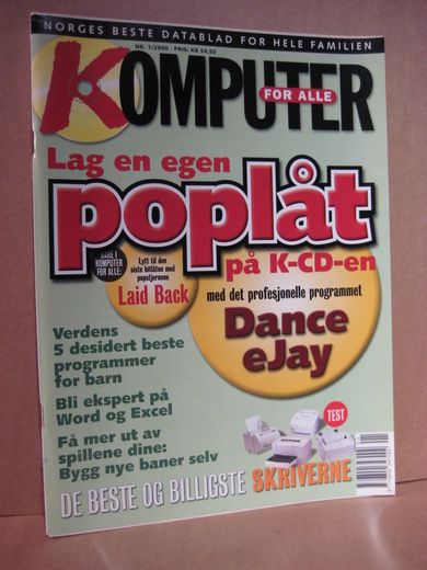 2000,nr 001,                   KOMPUTER for alle.