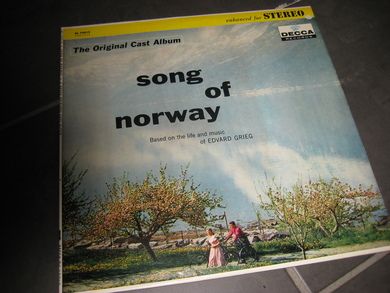 song of norway. Based on the life and music of EDWARD GRIEG.