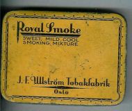 Royal Smoke fra J.F. Ulstrøm Tobaksfabrik, Oslo