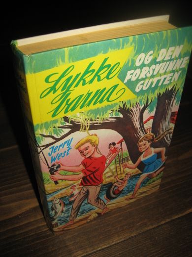 West: Lykke barna OG DEN FORSVUNNE GUTTEN. Bok nr 2, 1959.