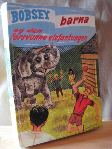 Bok nr 052, Bobsey barna og den forsvunne elefantungen.